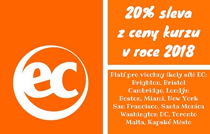 20% sleva z ceny kurzu na školách EC!